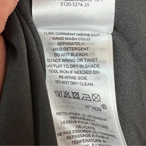 Lauren Ralph Lauren Silver Metallic Gray Sleeveless High Neck Cocktail Gown NWT - Picture 13 of 13